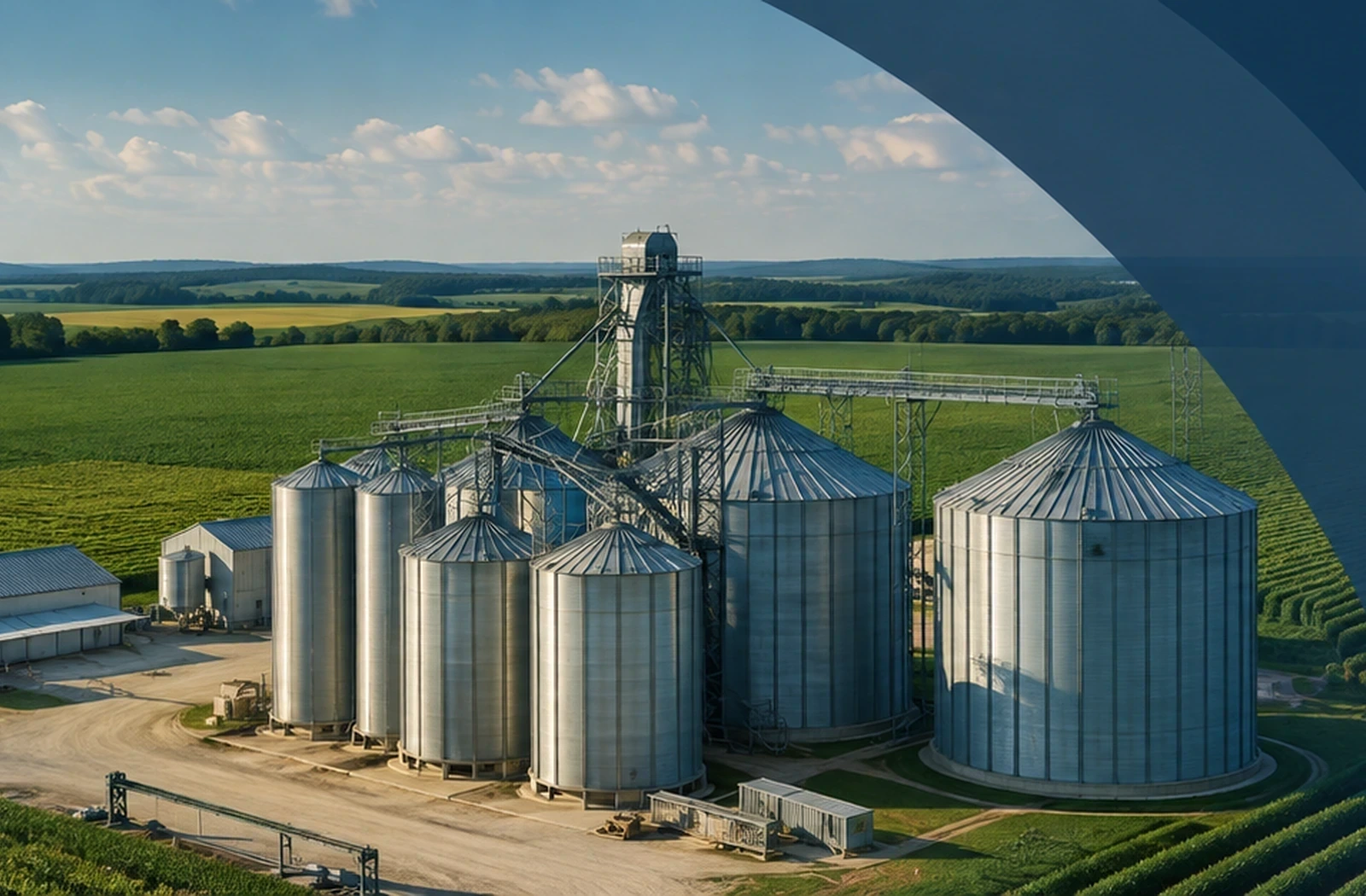 Agricultural operations and infrastructure in the field